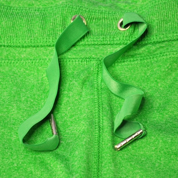 Champion Lime Green Capris Pants with Tie in Front - Picture 2 of 7